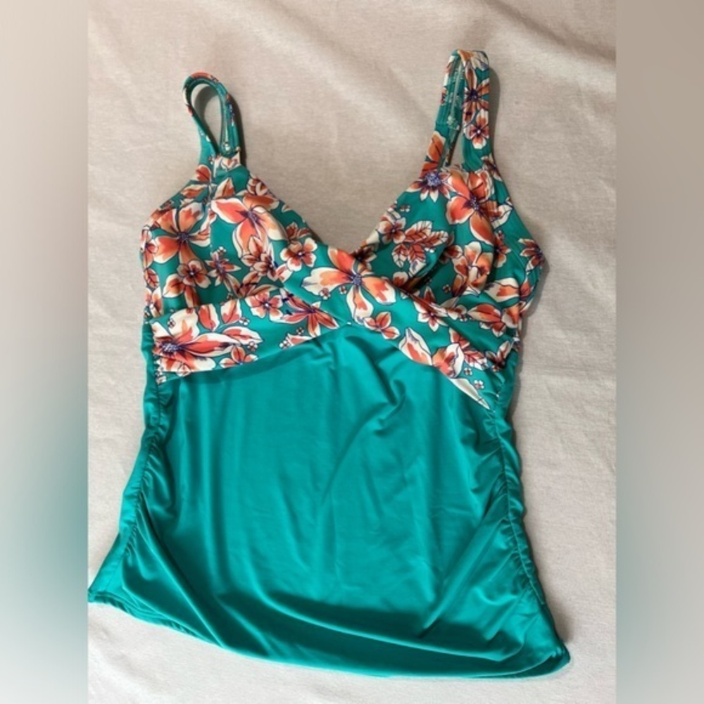 Lands End tankini Top, 10 D